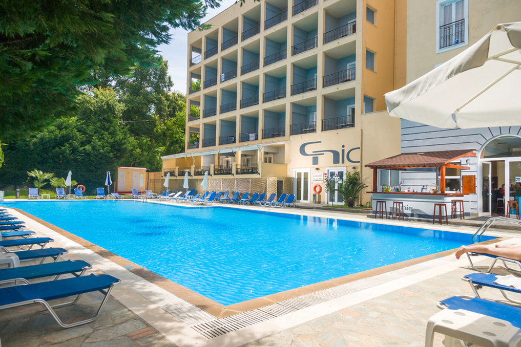 Corfu Hellinis Hotel 卡诺尼 外观 照片