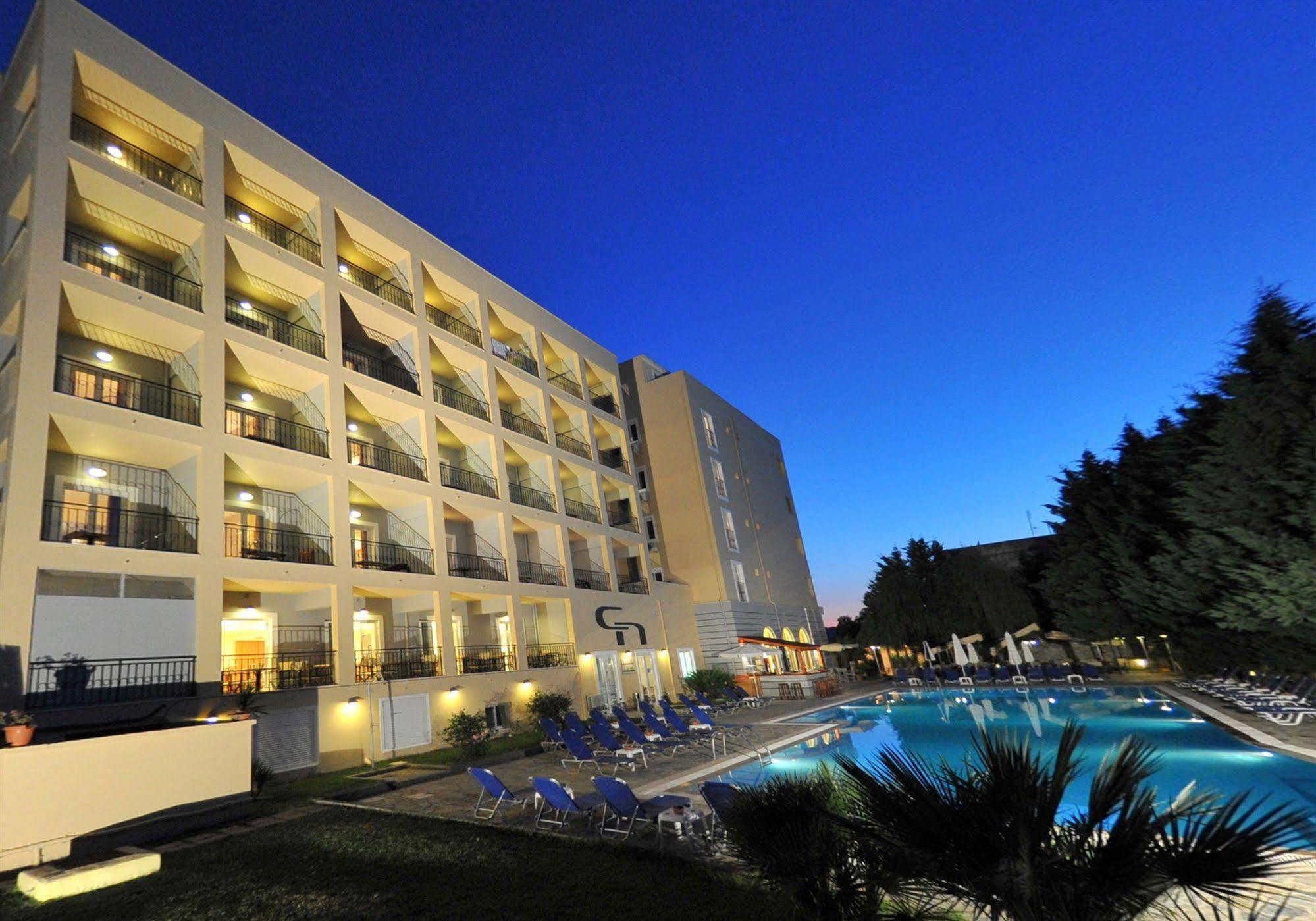 Corfu Hellinis Hotel 卡诺尼 外观 照片